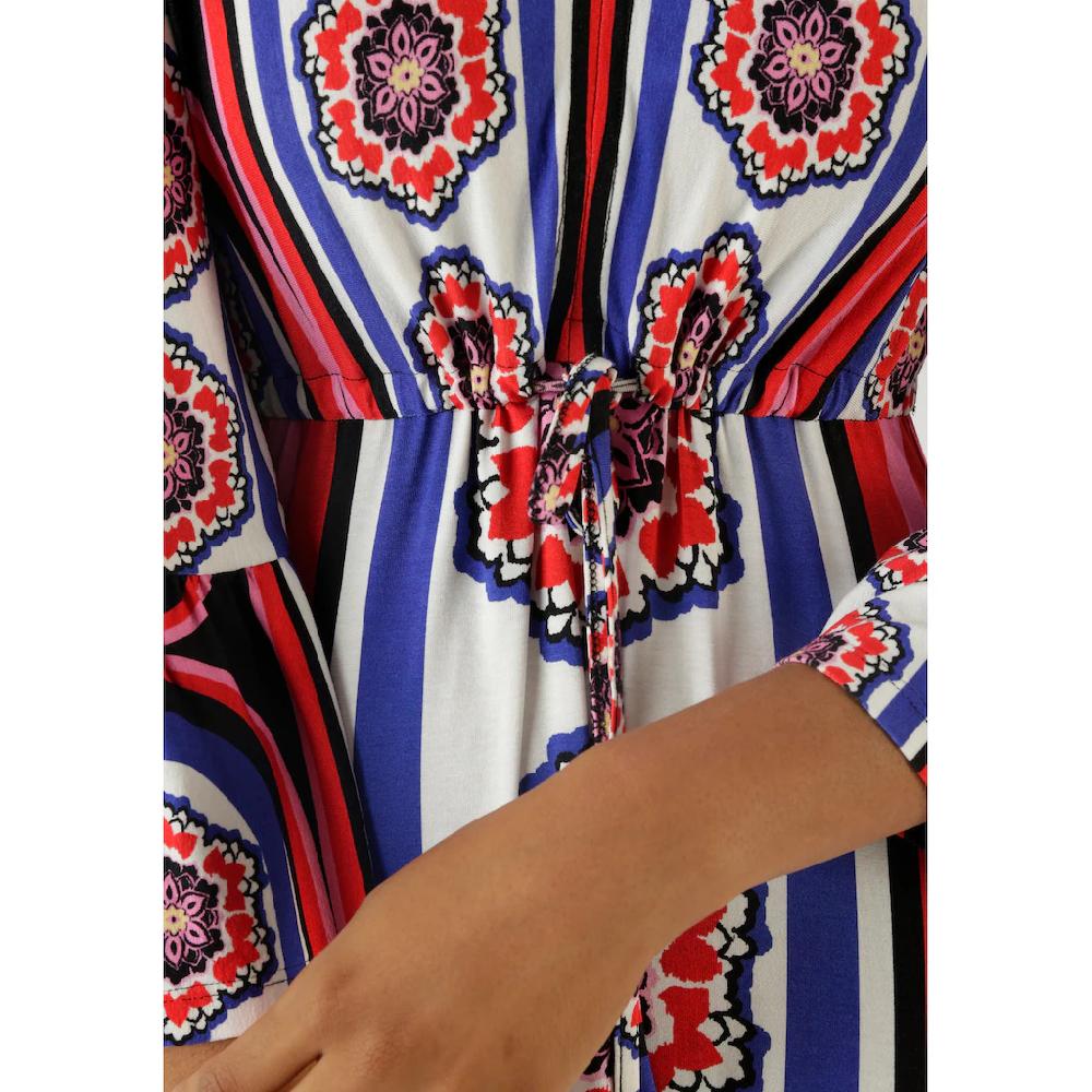 Aniston SELECTED Maxikleid Mit Volant An Den 3/4-langen Ärmeln Und Am Saum - NEUE KOLLEKTION