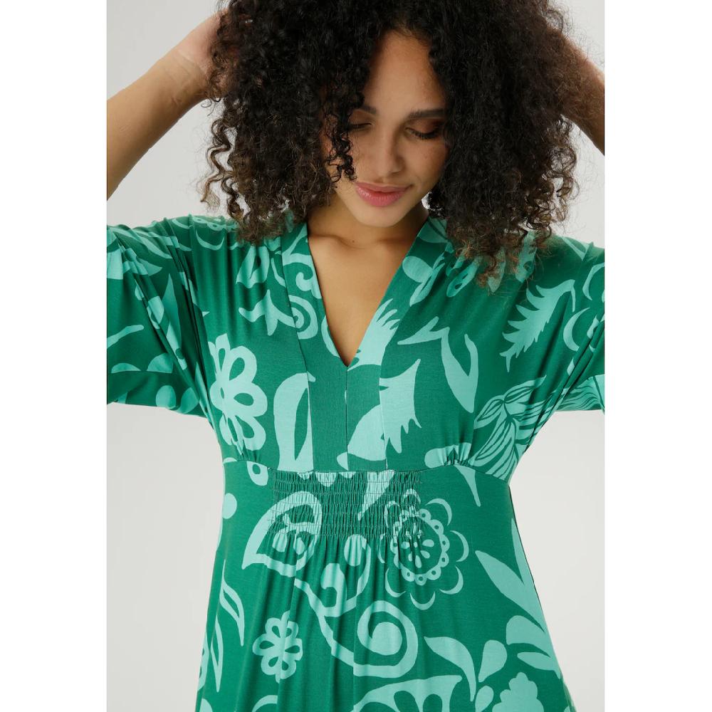 Aniston SELECTED Maxikleid Mit Weiten 3/4-langen Ärmeln