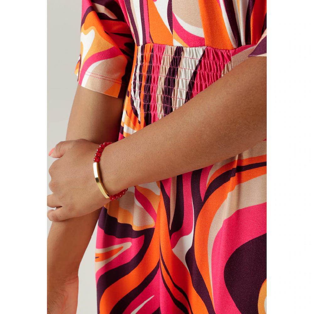 Aniston SELECTED Maxikleid Mit Weiten 3/4-langen Ärmeln - NEUE KOLLEKTION