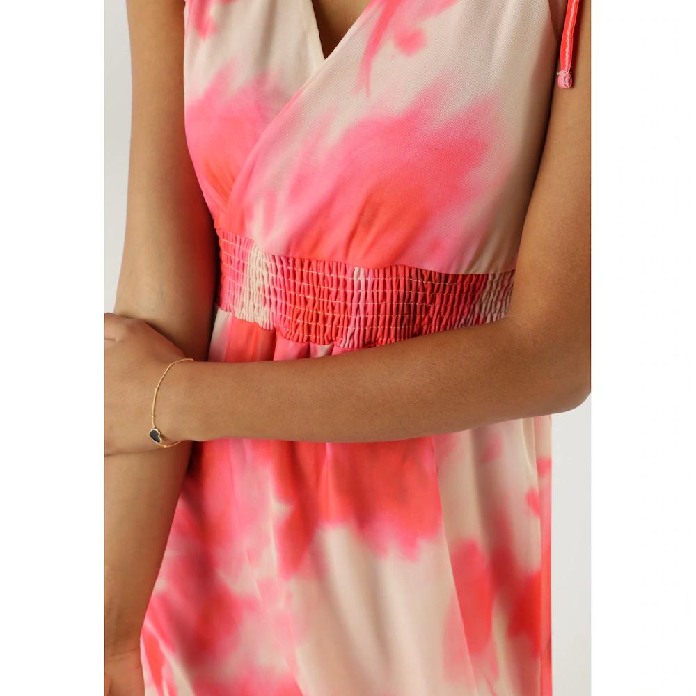 Aniston SELECTED Meshkleid Mit Trägern Zum Raffen - NEUE KOLLEKTION