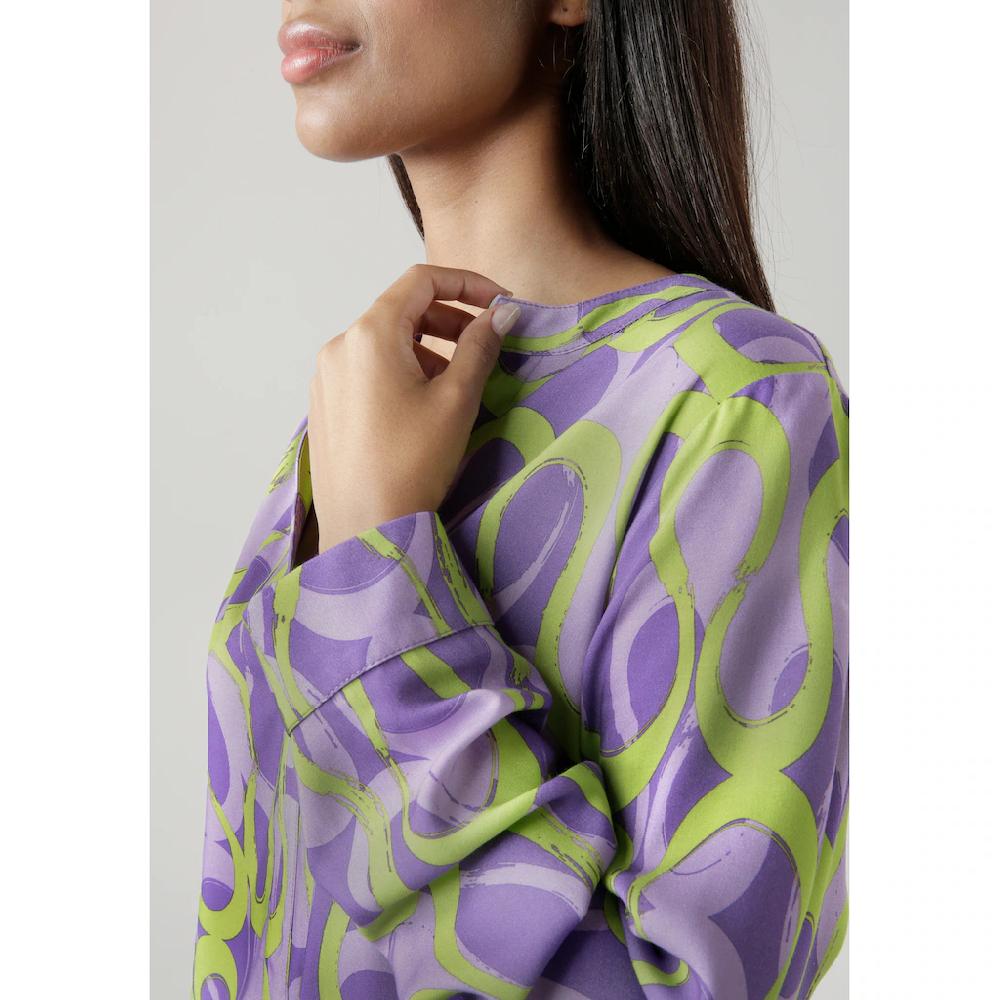 Aniston SELECTED Schlupfbluse Mit Rückenpasse