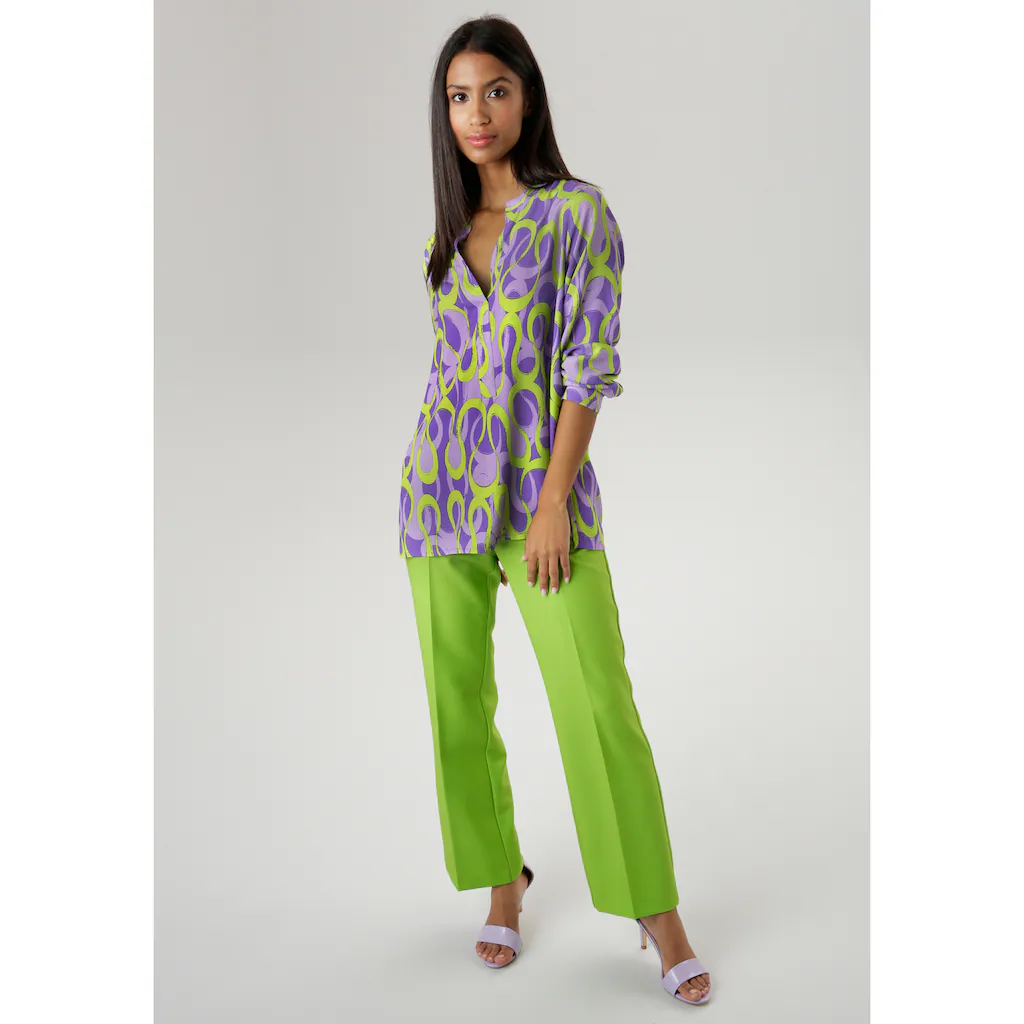 Aniston SELECTED Schlupfbluse Mit Rückenpasse