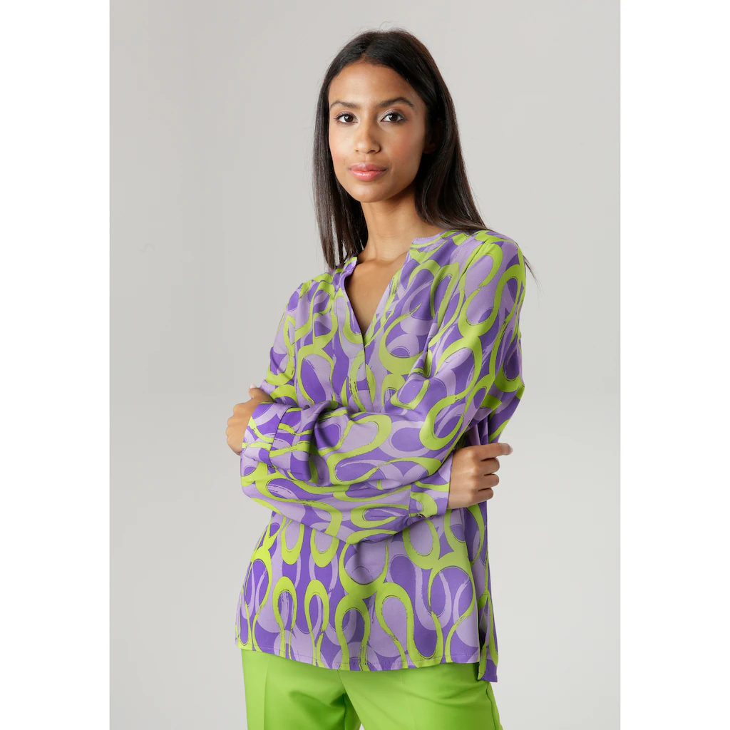 Aniston SELECTED Schlupfbluse mit Rückenpasse