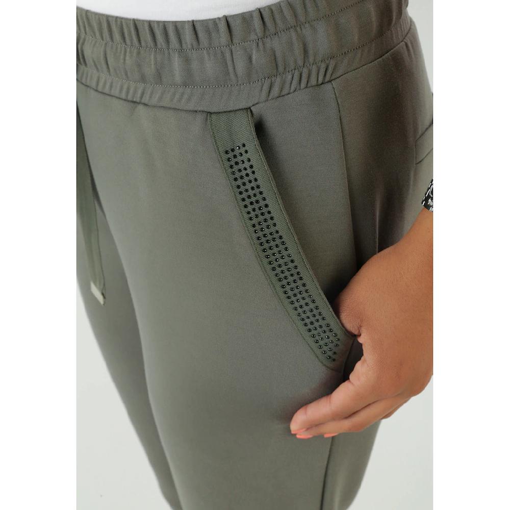 Aniston SELECTED Schlupfhose Mit Glitzersteinen An Den Eingriffstaschen - NEUE KOLLEKTION