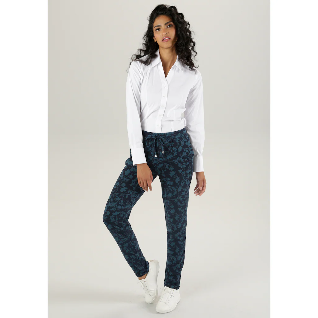 Aniston SELECTED Schlupfhose Mit Praktischen Eingrifftaschen