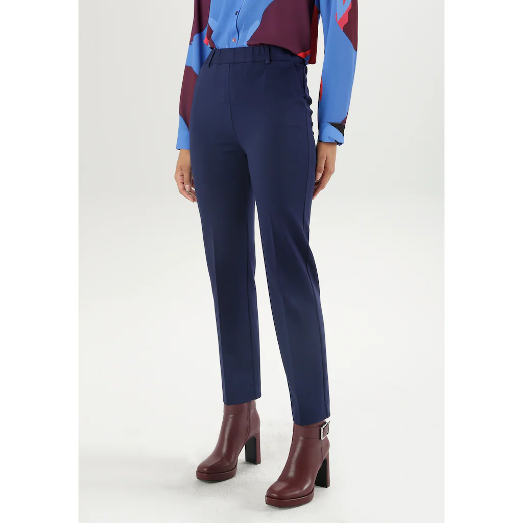 Aniston SELECTED Schlupfhose Straight-Fit