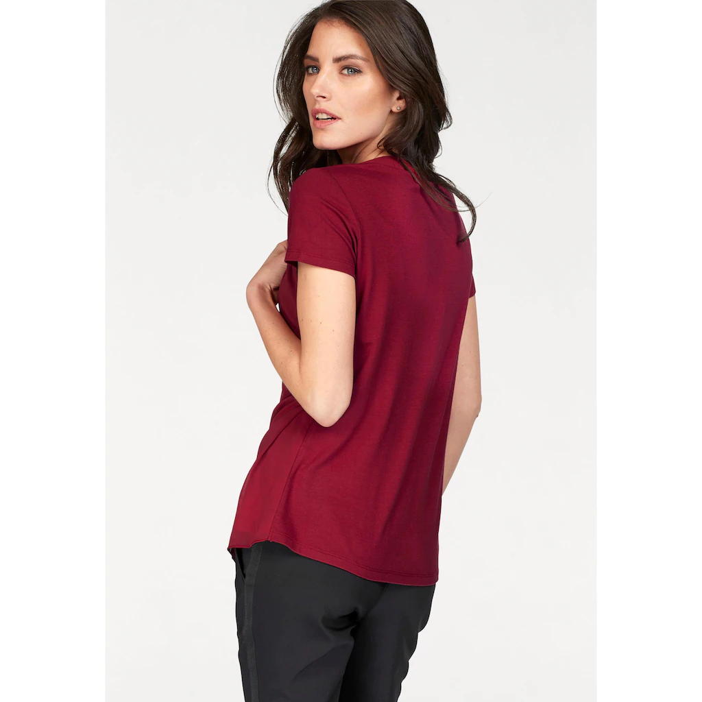 Aniston SELECTED Shirtbluse Mit Gedoppeltem Vorderteil