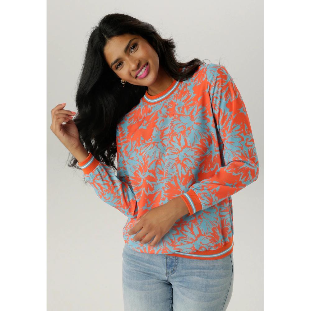 Aniston SELECTED Shirtbluse mit sportiven Bündchen - NEUE KOLLEKTION