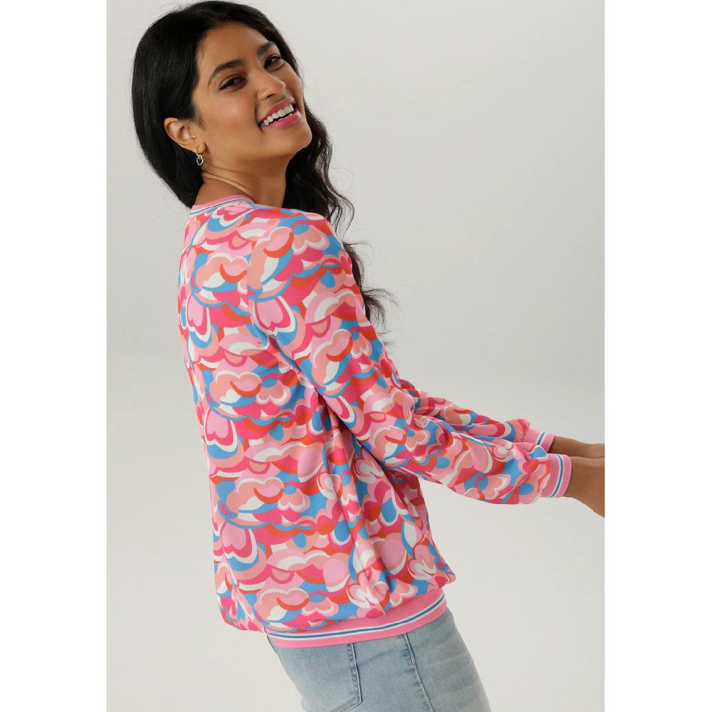 Aniston SELECTED Shirtbluse Mit Sportiven Bündchen - NEUE KOLLEKTION