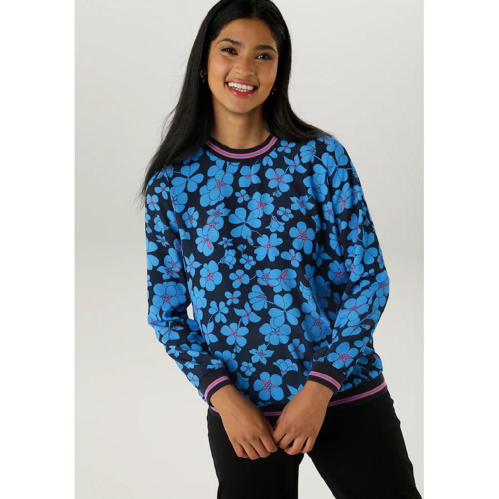 Aniston SELECTED Shirtbluse mit sportiven Bündchen - NEUE KOLLEKTION