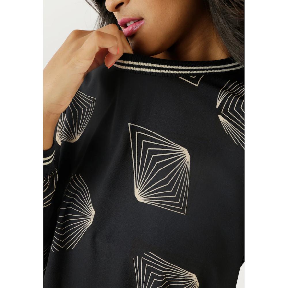 Aniston SELECTED Shirtbluse Mit Sportiven Bündchen - NEUE KOLLEKTION