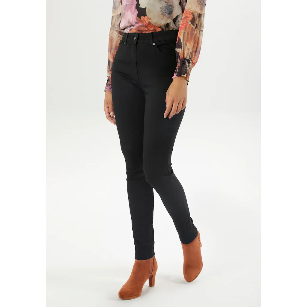 Aniston SELECTED Skinny-fit-Jeans normal waist