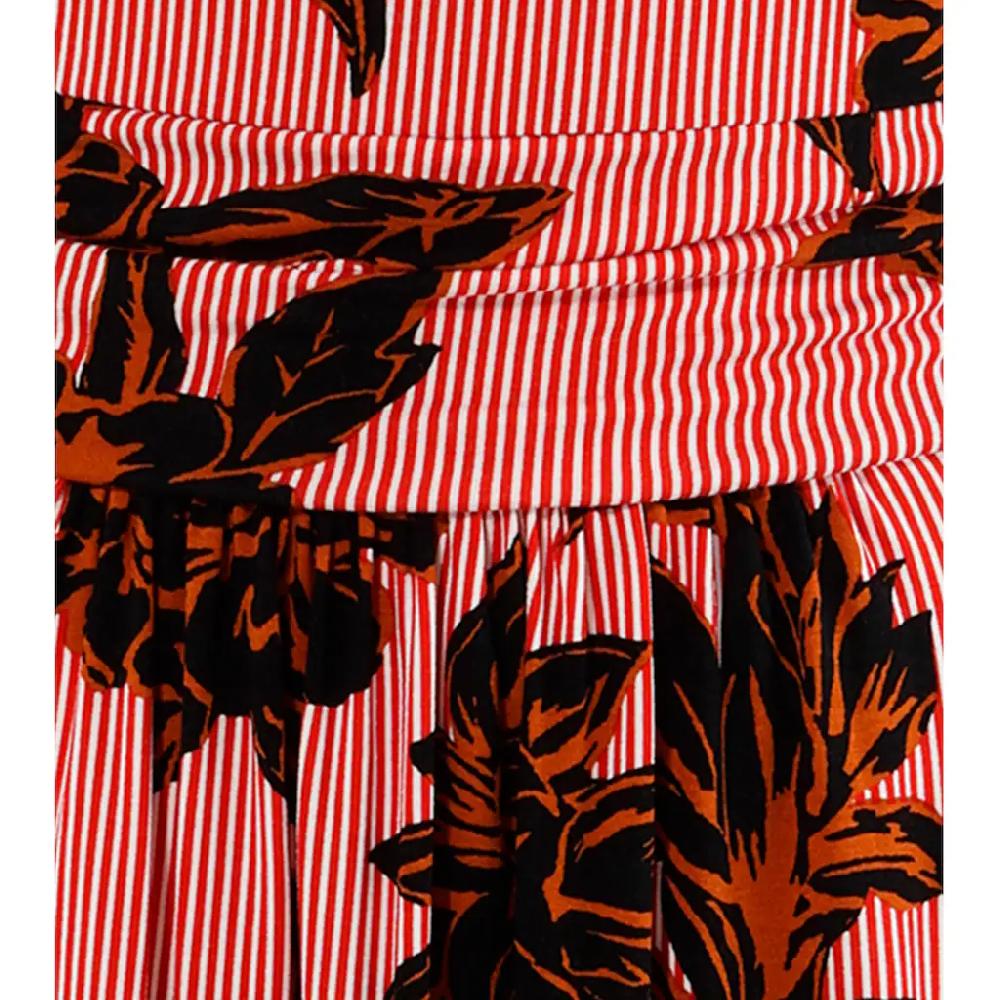 Aniston SELECTED Sommerkleid Mit Abstrakter Blüten- Und Blättermusterung - NEUE KOLLEKTION