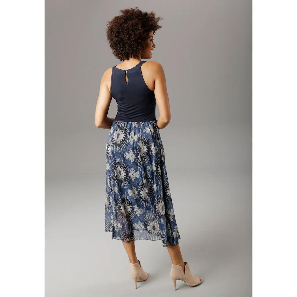 Aniston SELECTED Sommerkleid Mit Batik-Druck