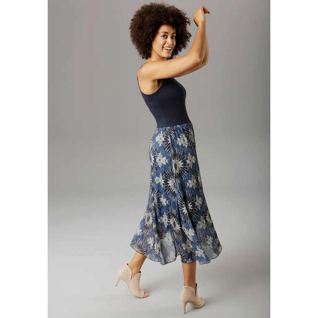 Aniston SELECTED Sommerkleid Mit Batik-Druck