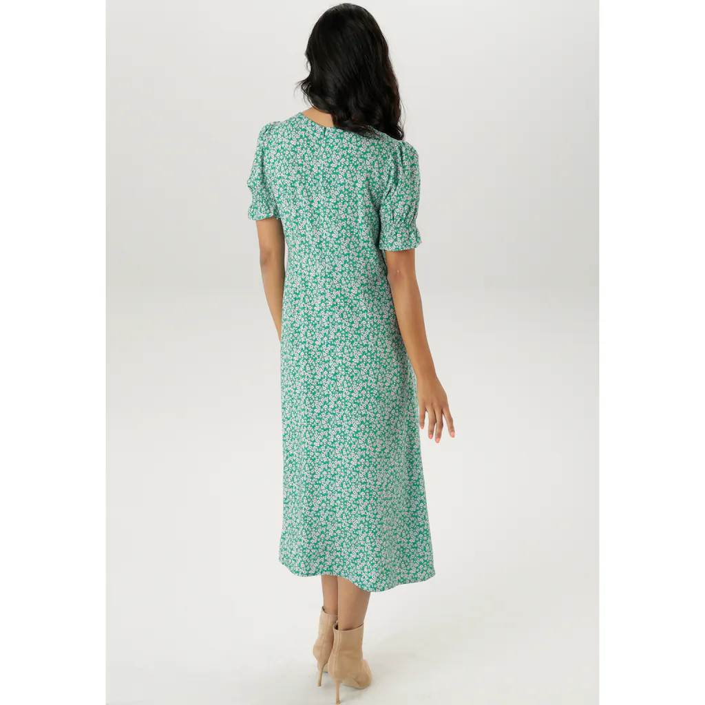 Aniston SELECTED Sommerkleid Mit Blümchendruck - NEUE KOLLEKTION