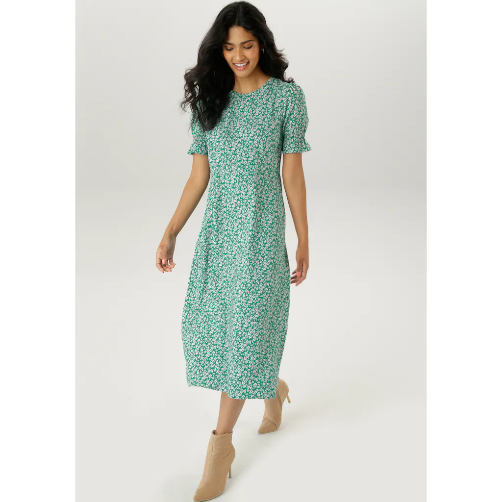 Aniston SELECTED Sommerkleid mit Blümchendruck - NEUE KOLLEKTION Aniston SELECTED Sommerkleid mit Blümchendruck - NEUE KOLLEKTION