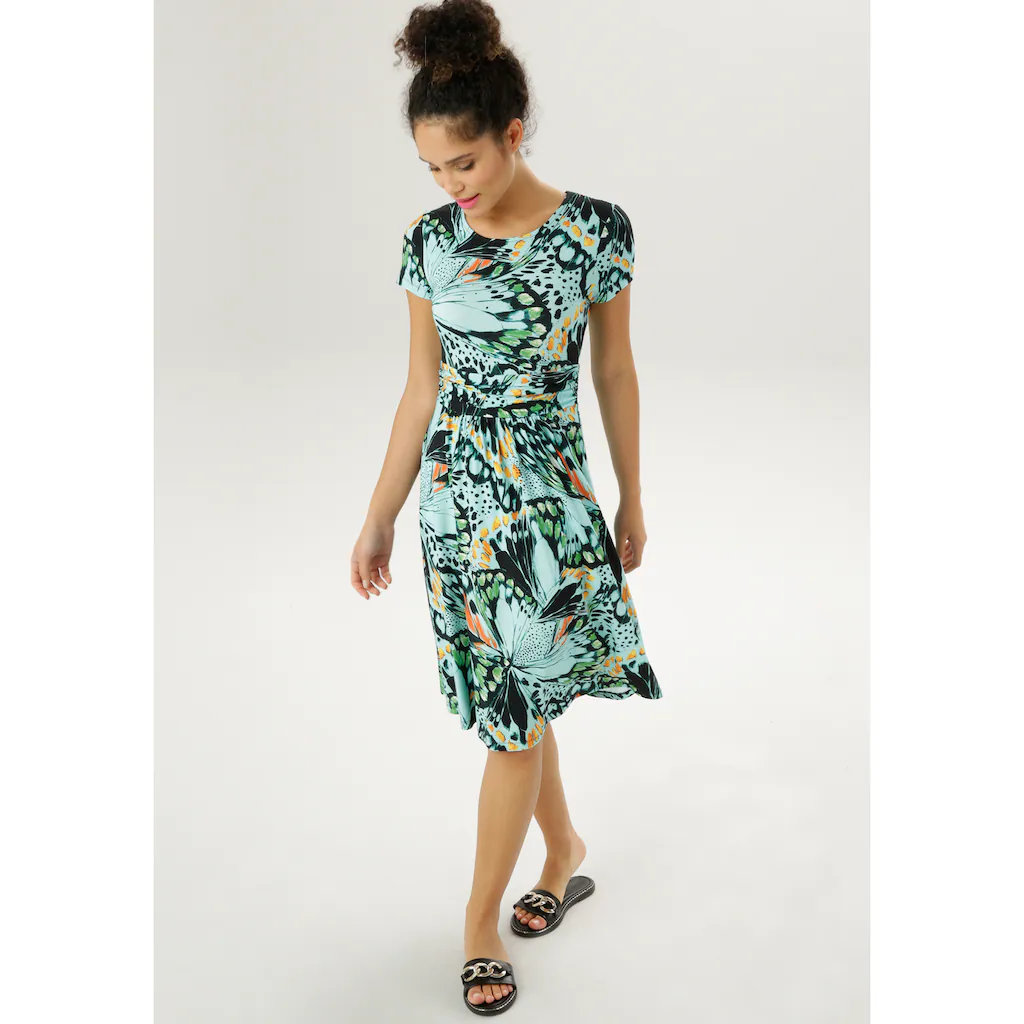 Aniston SELECTED Sommerkleid mit extravagantem Druck