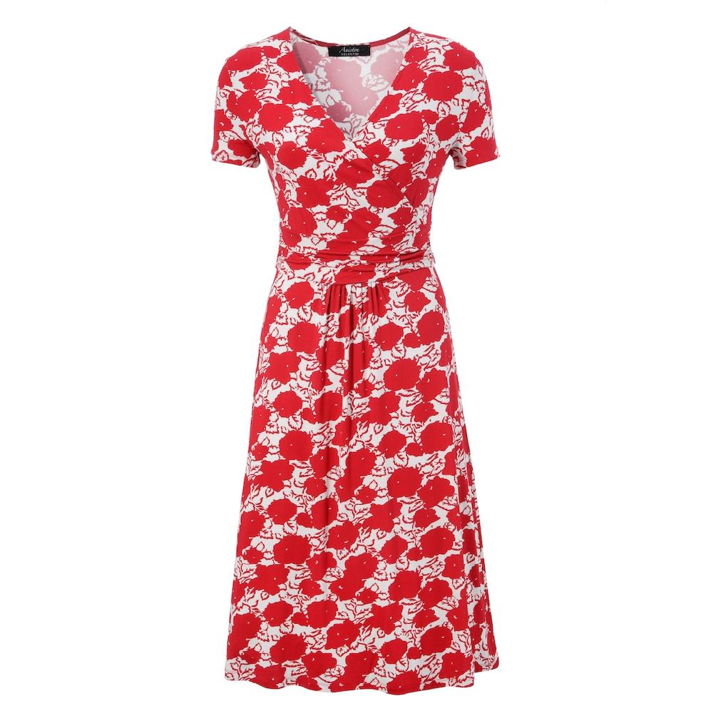 Aniston SELECTED Sommerkleid Mit Gewickeltem Ausschnitt