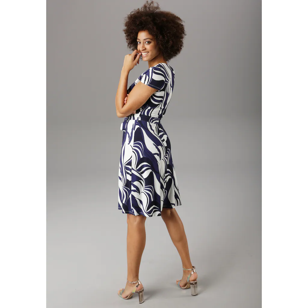 Aniston SELECTED Sommerkleid Mit Grafischem Druck