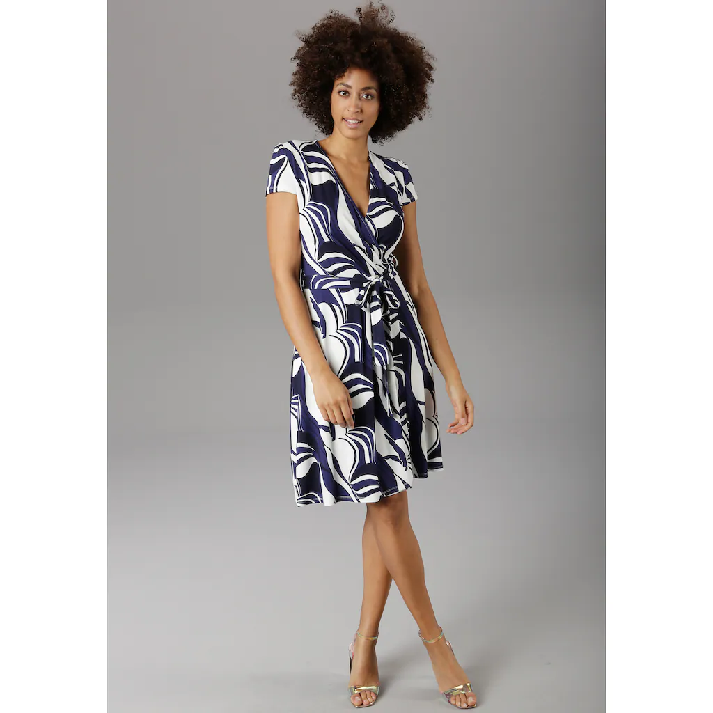 Aniston SELECTED Sommerkleid Mit Grafischem Druck