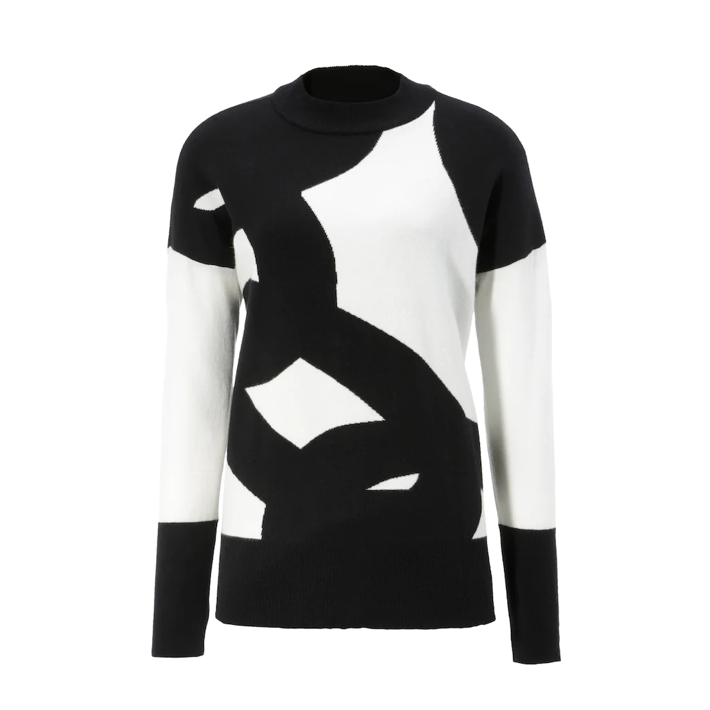 Aniston SELECTED Strickpullover Mit Modisch Kurzem Stehkragen