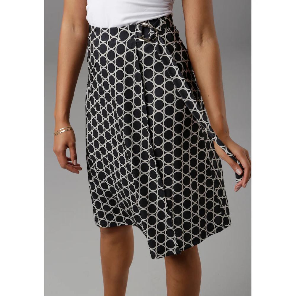 Aniston SELECTED Wickelrock mit modischer Schnalle