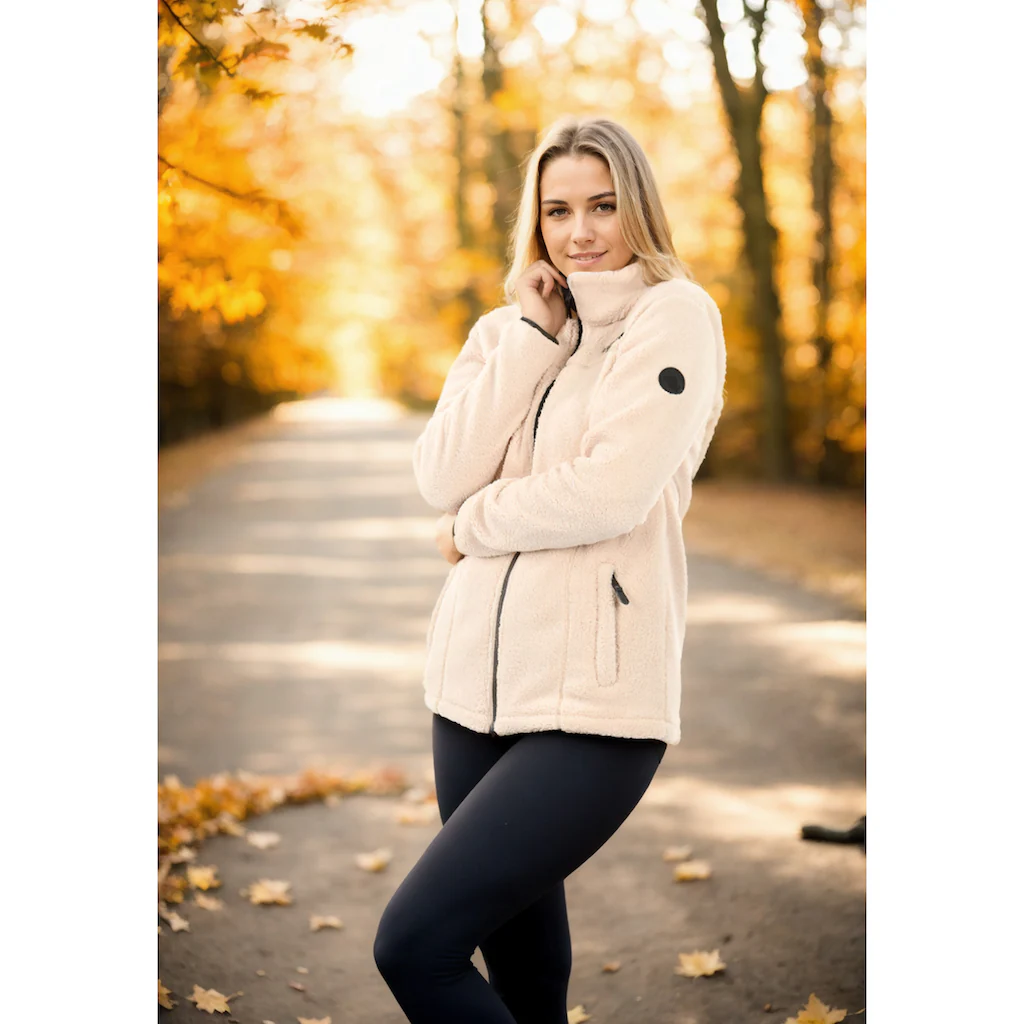 Arctic Seven Fleecejacke »ASDiania« Sherpa Übergangsjacke
