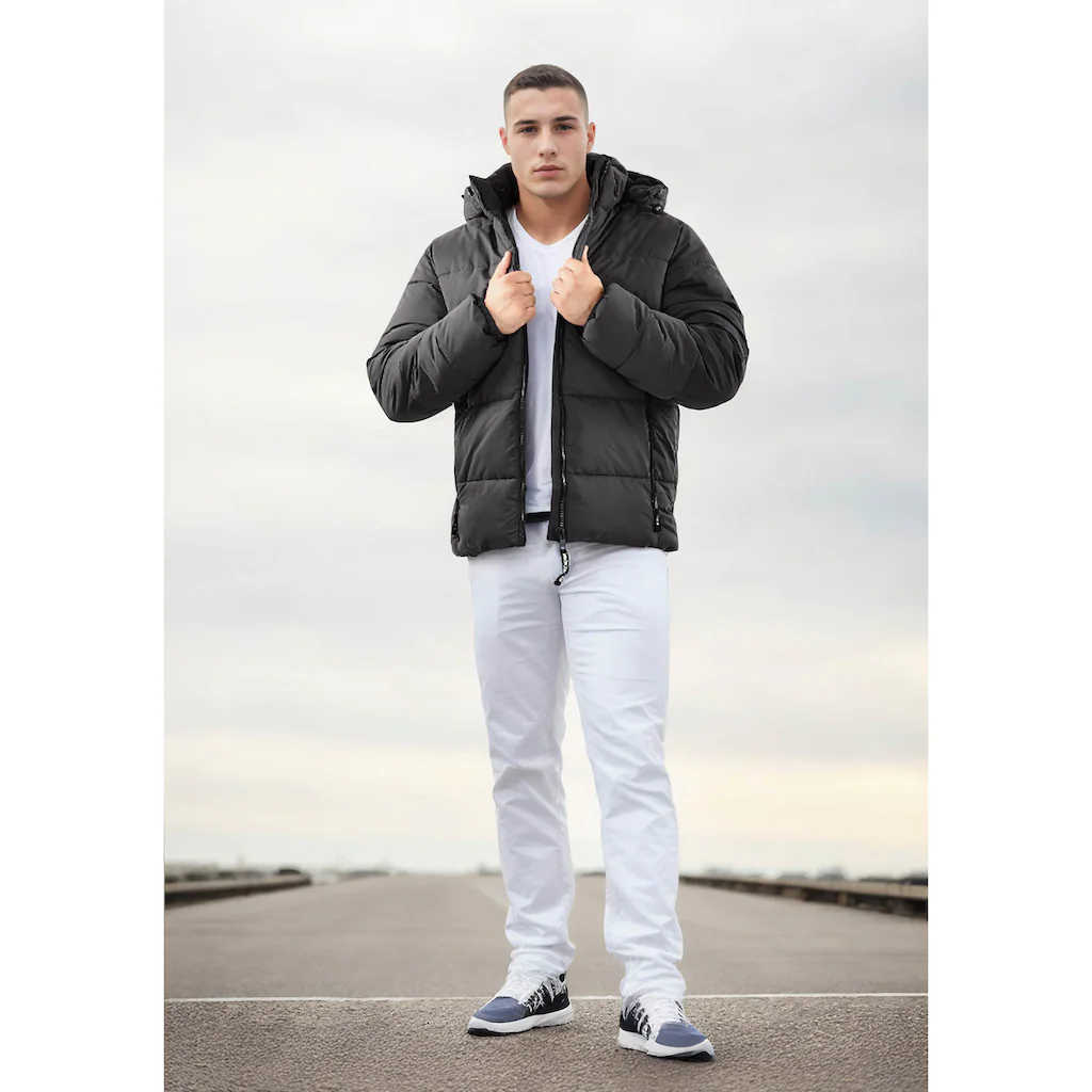 Arctic Seven Winterjacke »ASCreesi« mit warmem Teddyfell und abnehmbarer Kapuze ▷ bestellen