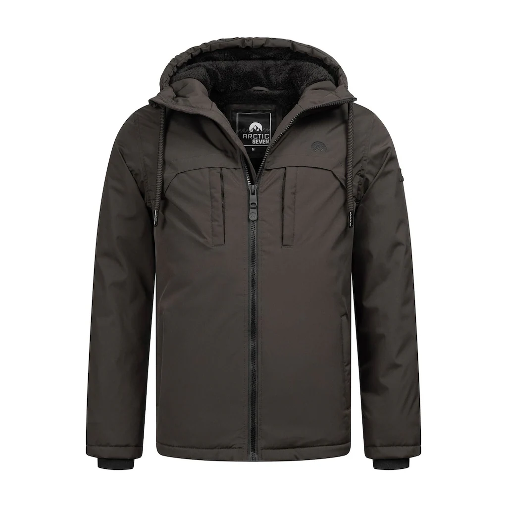 Arctic Seven Winterjacke »ASIvaar« Mit Warmem Teddyfell Gefüttert ▷ Kaufen