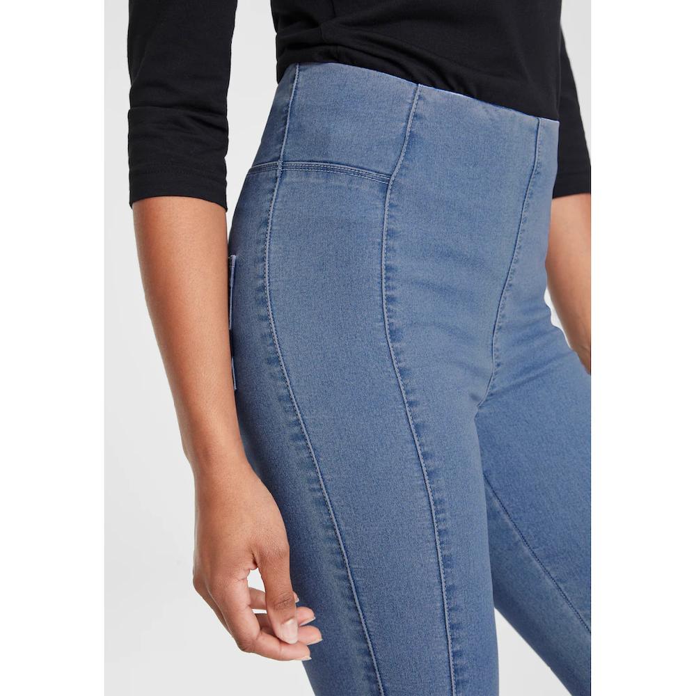 Arizona Jeansjeggings Extra-eng Geschnittene Beinform Hohe Leibhöhe