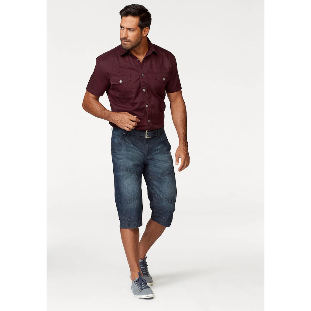 Arizona Kurzarmhemd Im Western-Stil ▷ Kaufen