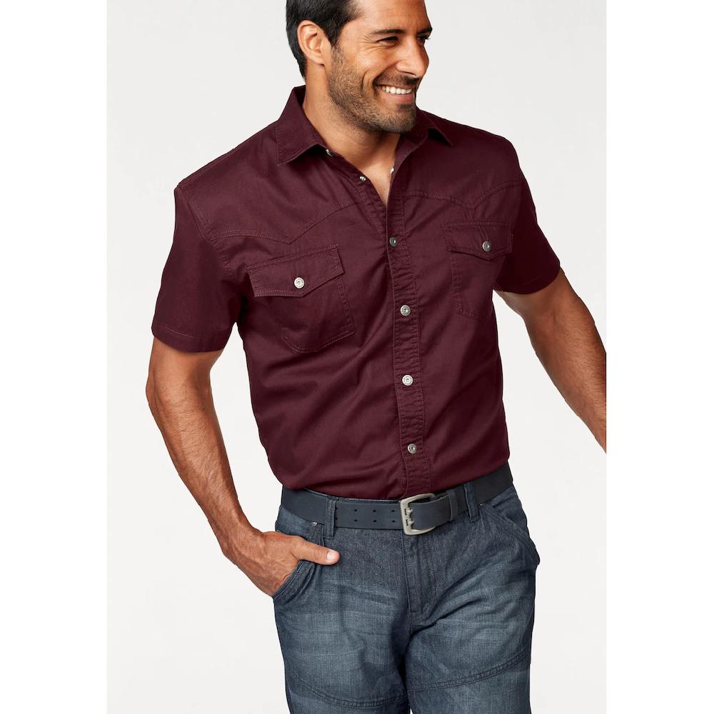 Arizona Kurzarmhemd im Western-Stil ▷ kaufen