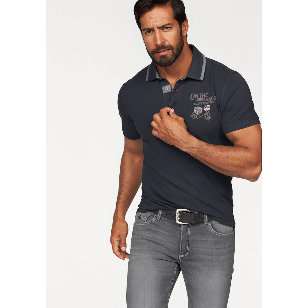 Arizona Poloshirt mit Stickerei auf der Brust online kaufen