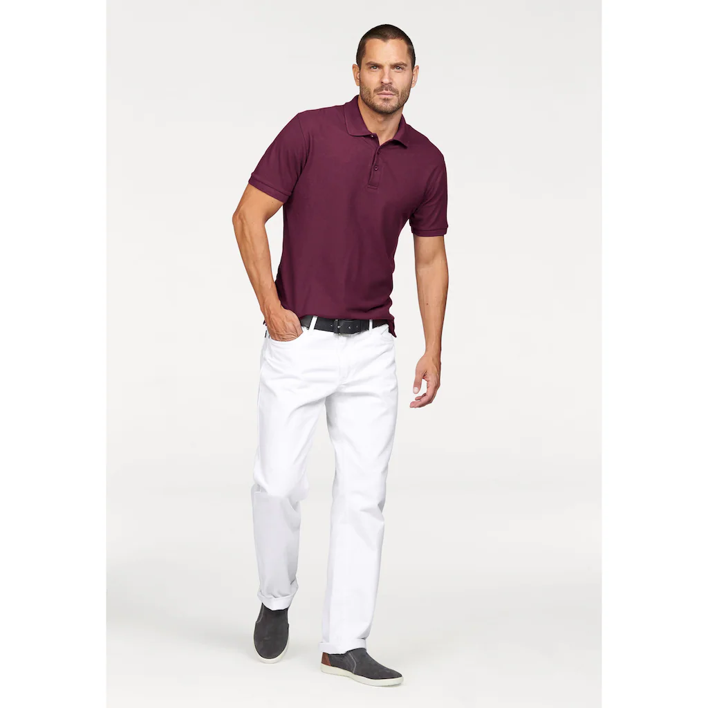 Arizona Regular-fit-Jeans »James« Regular Fit Gerades Bein Normale Leibhöhe Dunkelblaue Waschung ▷ Bestellen
