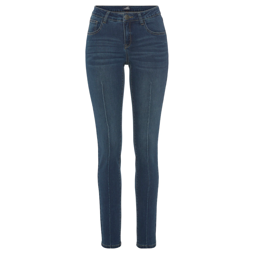 Arizona Skinny-fit-Jeans »Ultra-Stretch Sehr Bequem Gut Zu Kombinieren« Extra-eng Geschnittene Beinform Normale Leibhöhe