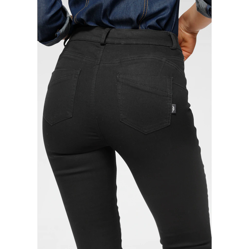 Arizona Skinny-fit-Jeans »Ultra Stretch« Skinny-fit Betonte Taille Shaping-Effekt High Waist