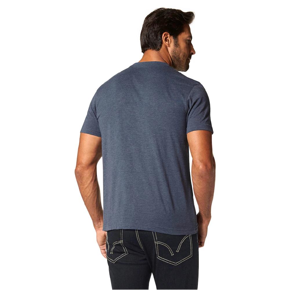 Arizona T-Shirt Kurzarm Melierte Optik Rundhals Aus Baumwollmischung ▷ Bestellen