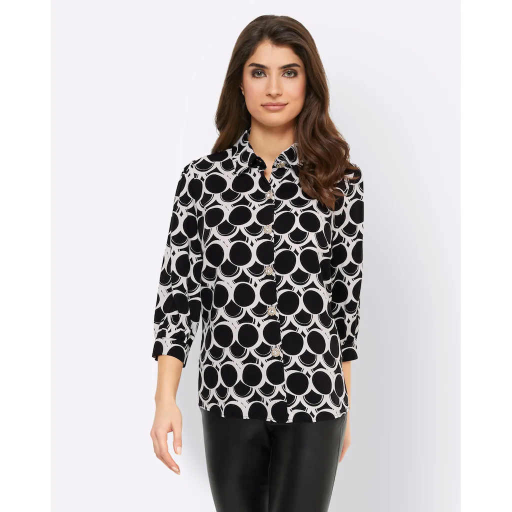 ASHLEY BROOKE By Heine Druckbluse