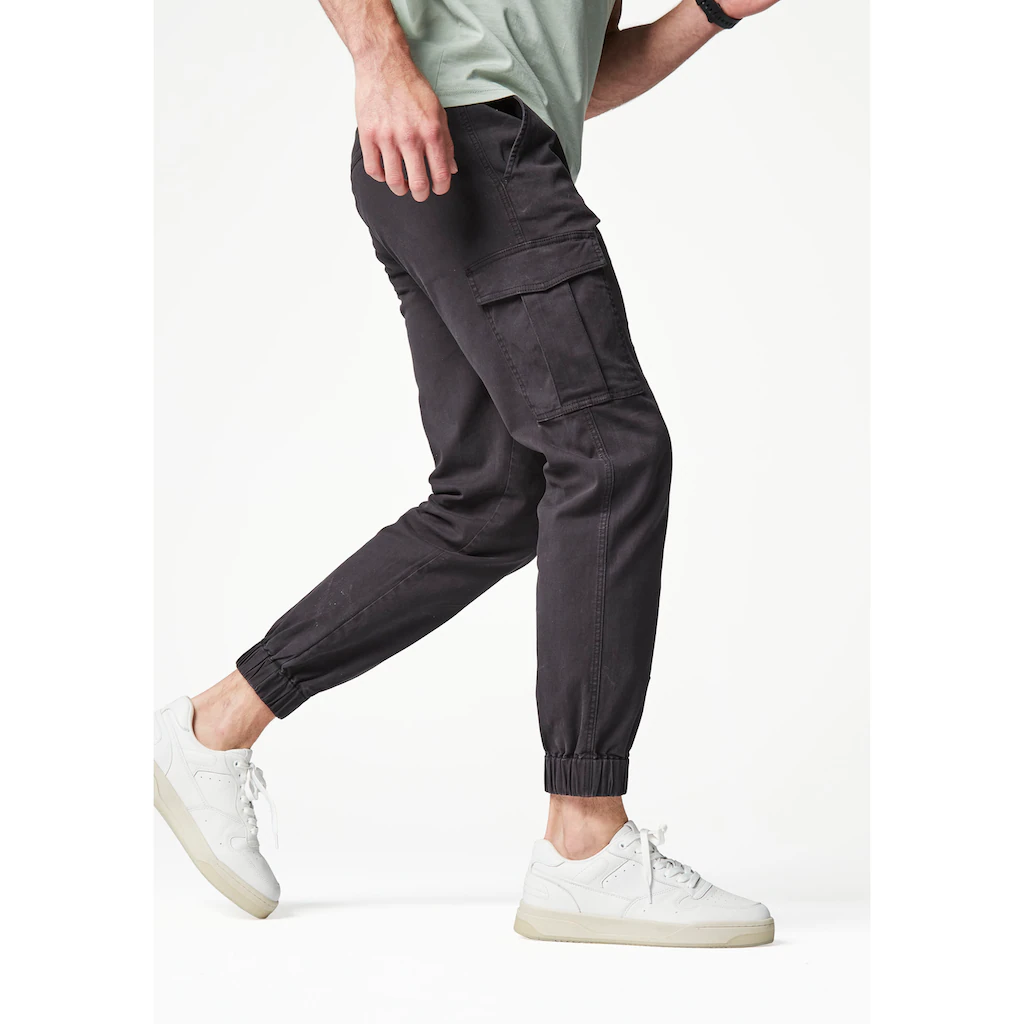 AUTHENTIC LE JOGGER Cargohose Mit Normaler Bundhöhe Aus Elastischer Baumwoll-Qualität