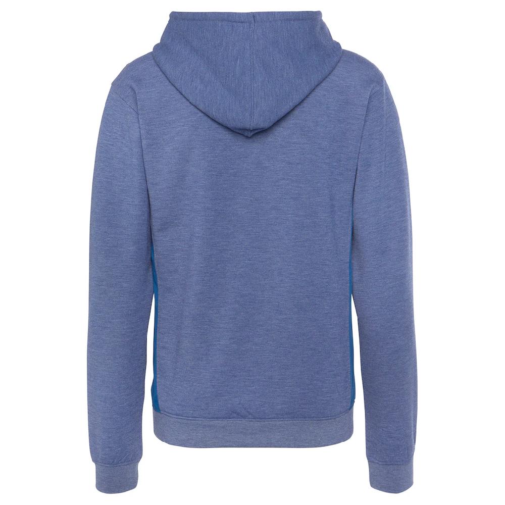 AUTHENTIC LE JOGGER Kapuzenpullover »- Sport-Hoodie« Melierte Optik Mit Reißverschlusstasche Auf Rechnung Bestellen