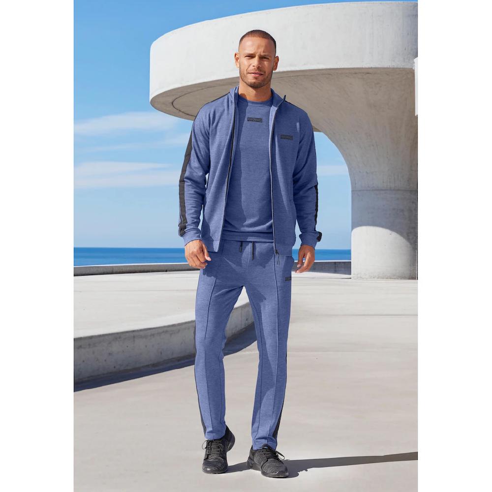 AUTHENTIC LE JOGGER Sweatjacke »- Sportjacke« Mit Seitlichen Streifen Und Taschen ▷ Für