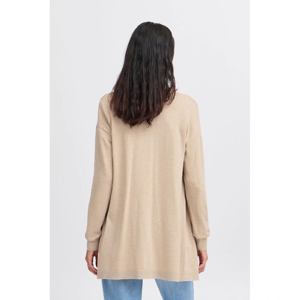 B.young Strickjacke »Strickjacke BYMMMORLA LONG CARDIGAN -«