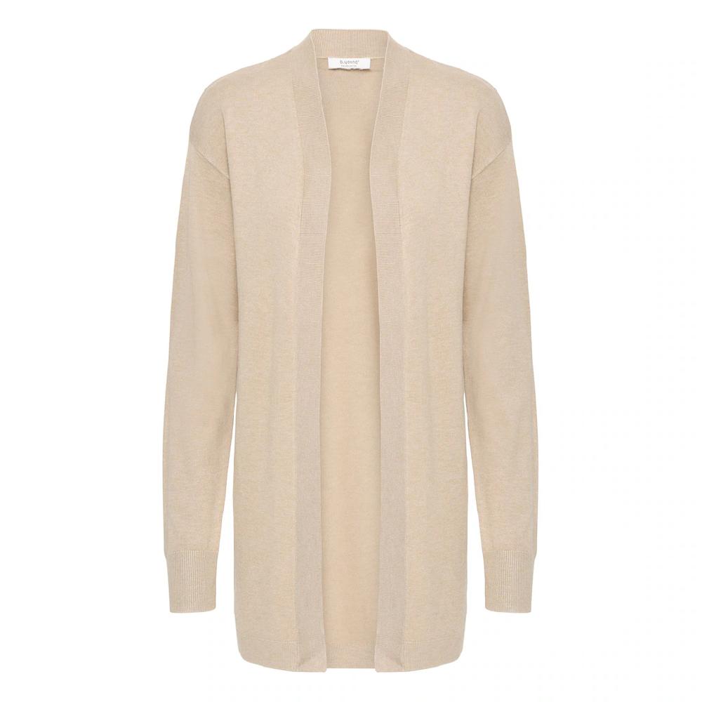 b.young Strickjacke »Strickjacke BYMMMORLA LONG CARDIGAN -«