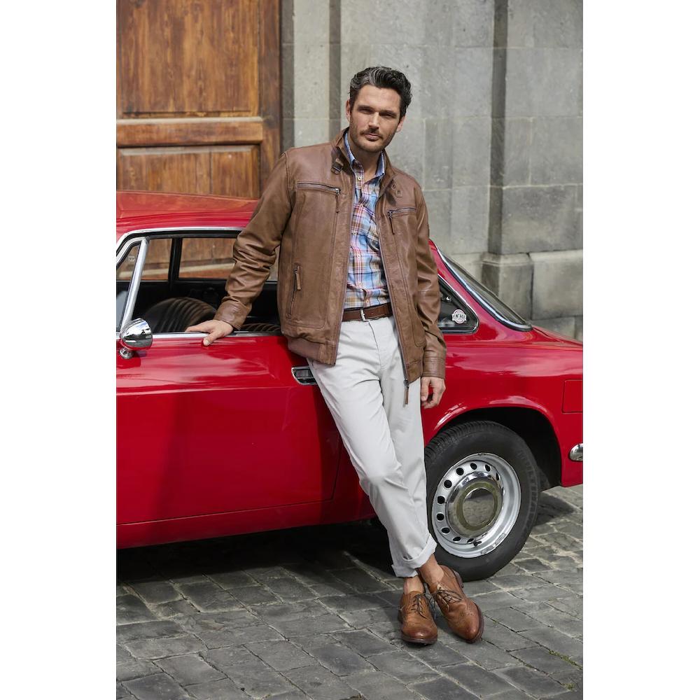 Babista Lederjacke »Lederjacke CORIETTA« (1 St.) Mit Sieben Praktischen Taschen ▷ Kaufen
