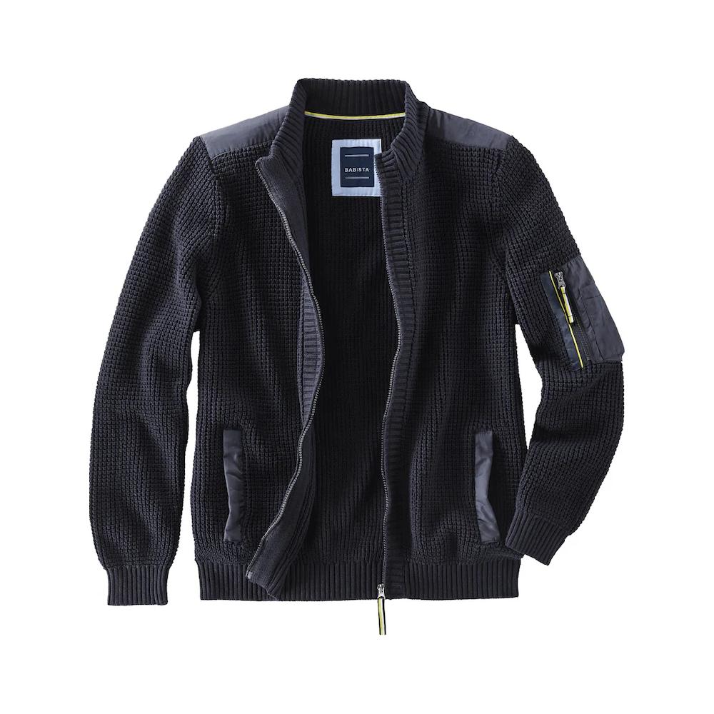Babista Strickjacke »Strickjacke SILVETO« Mit Armtaschen ▷ Kaufen