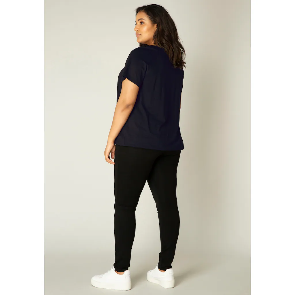 Base Level Curvy Ballonshirt »Yoni« Elastischer Saum