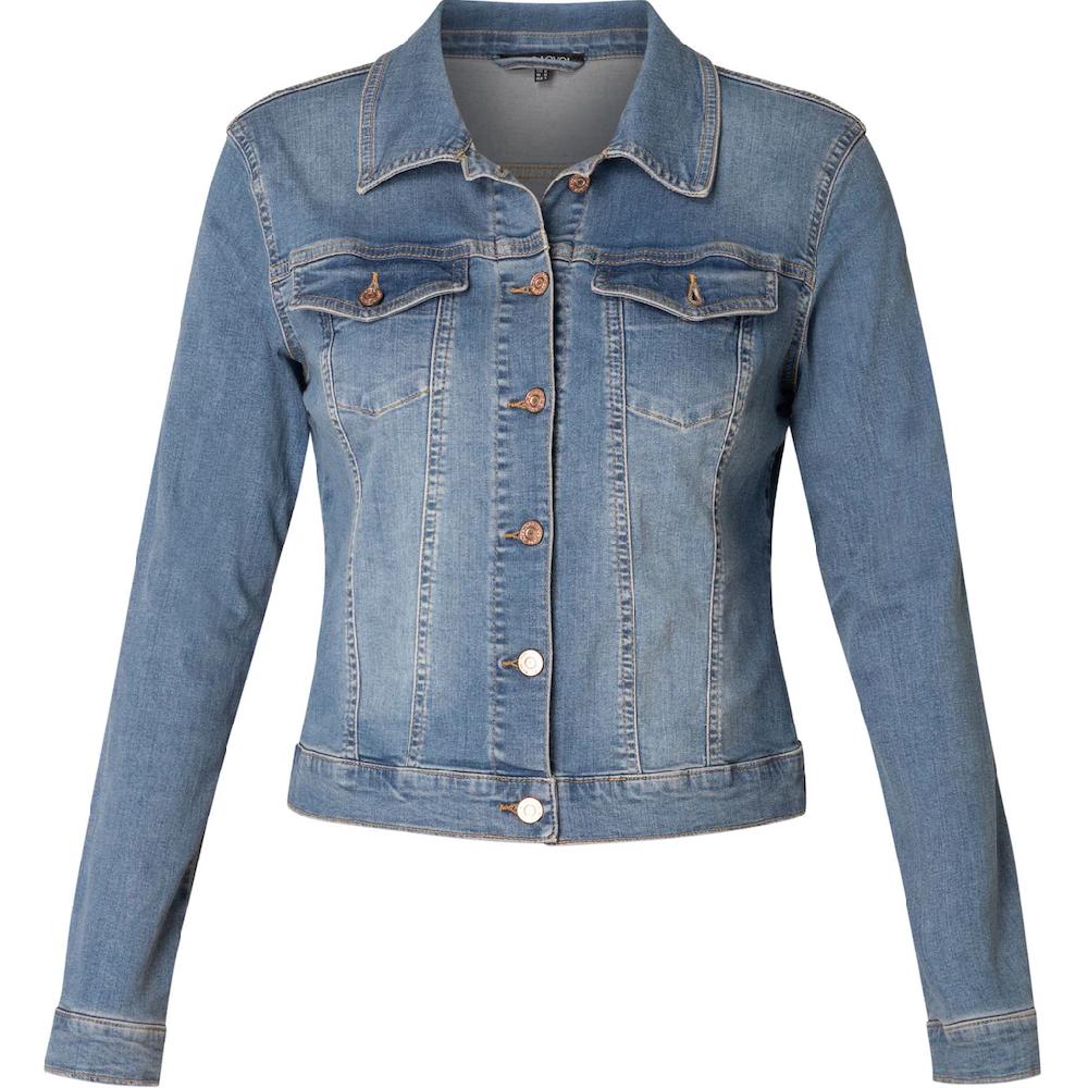 Base Level Curvy Jeansjacke »BAS-Yamila« Modisches Basic
