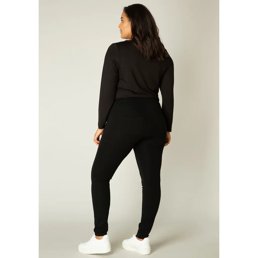 Base Level Curvy Jeggings »Arnika« Mit Badge