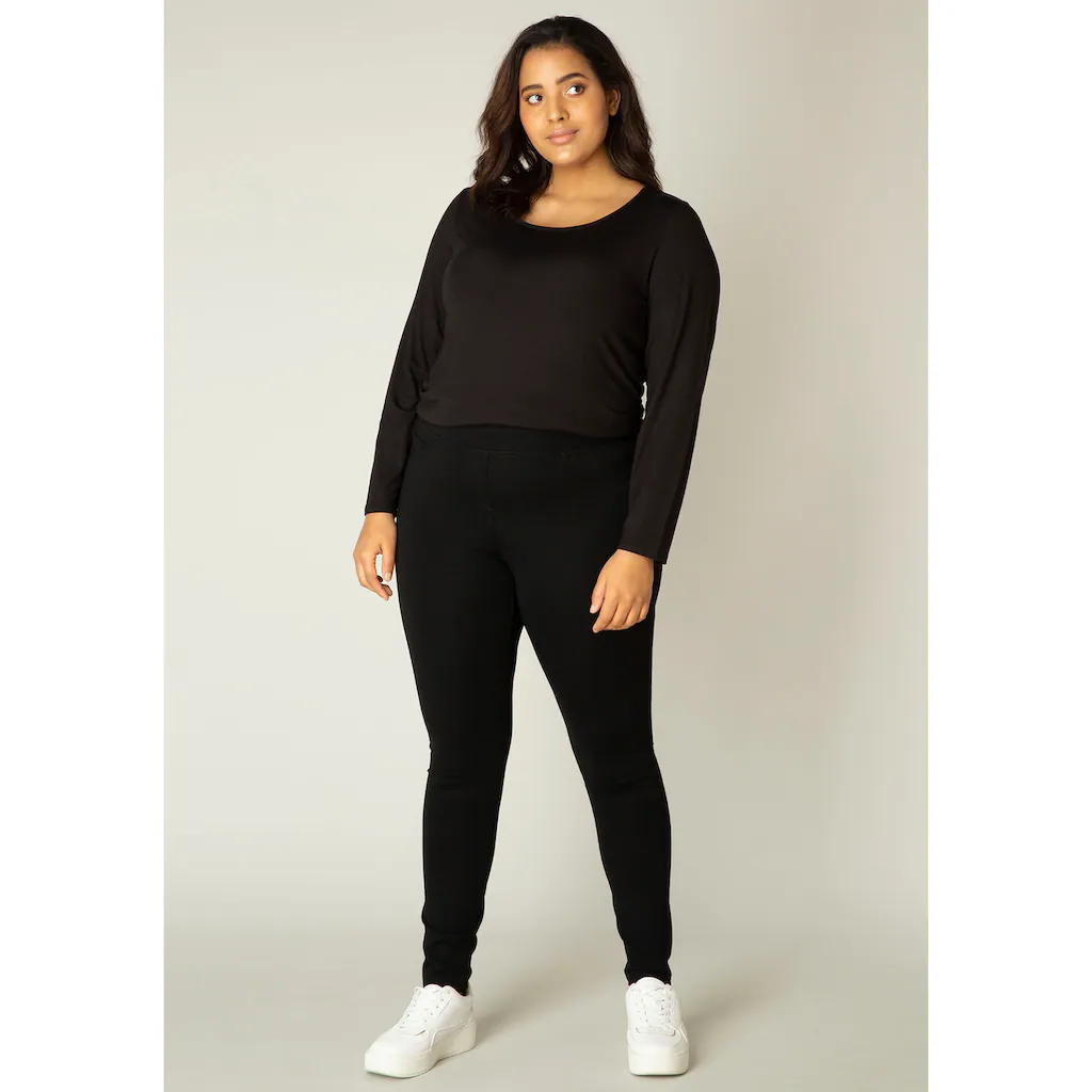 Base Level Curvy Jeggings »Arnika« Mit Badge